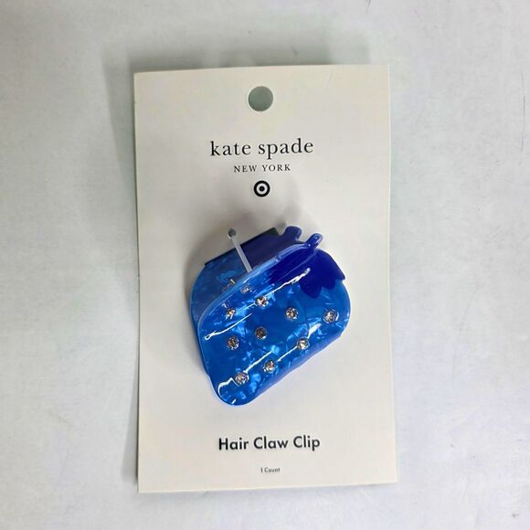 kate spade Other - Kate Spade New York x Target Blue Strawberry Claw Hair Clip - NEW